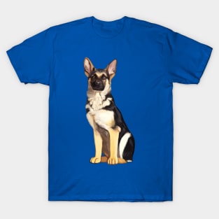 German Shepherd in Portrait T-Shirt